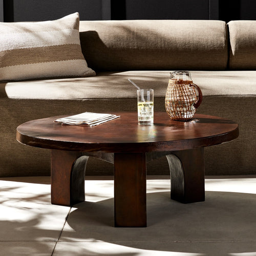 Four Hands Cruz Coffee Table IMAR-131A Staged View