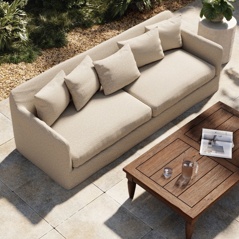 Dade Outdoor Slipcover Sofa 225073-004 staged view