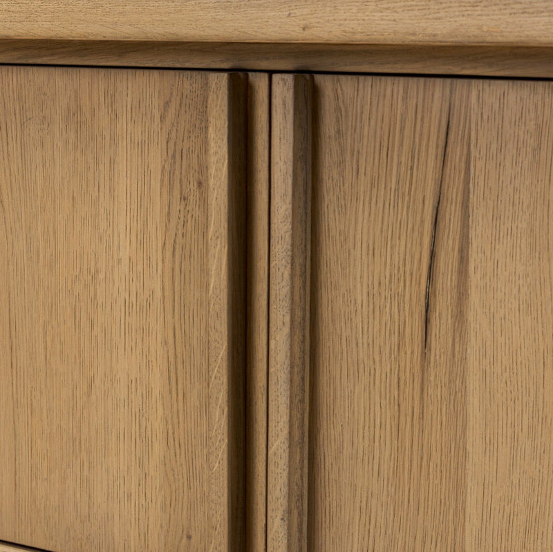 Dalton Media Console 248841-001 front door panel detail 