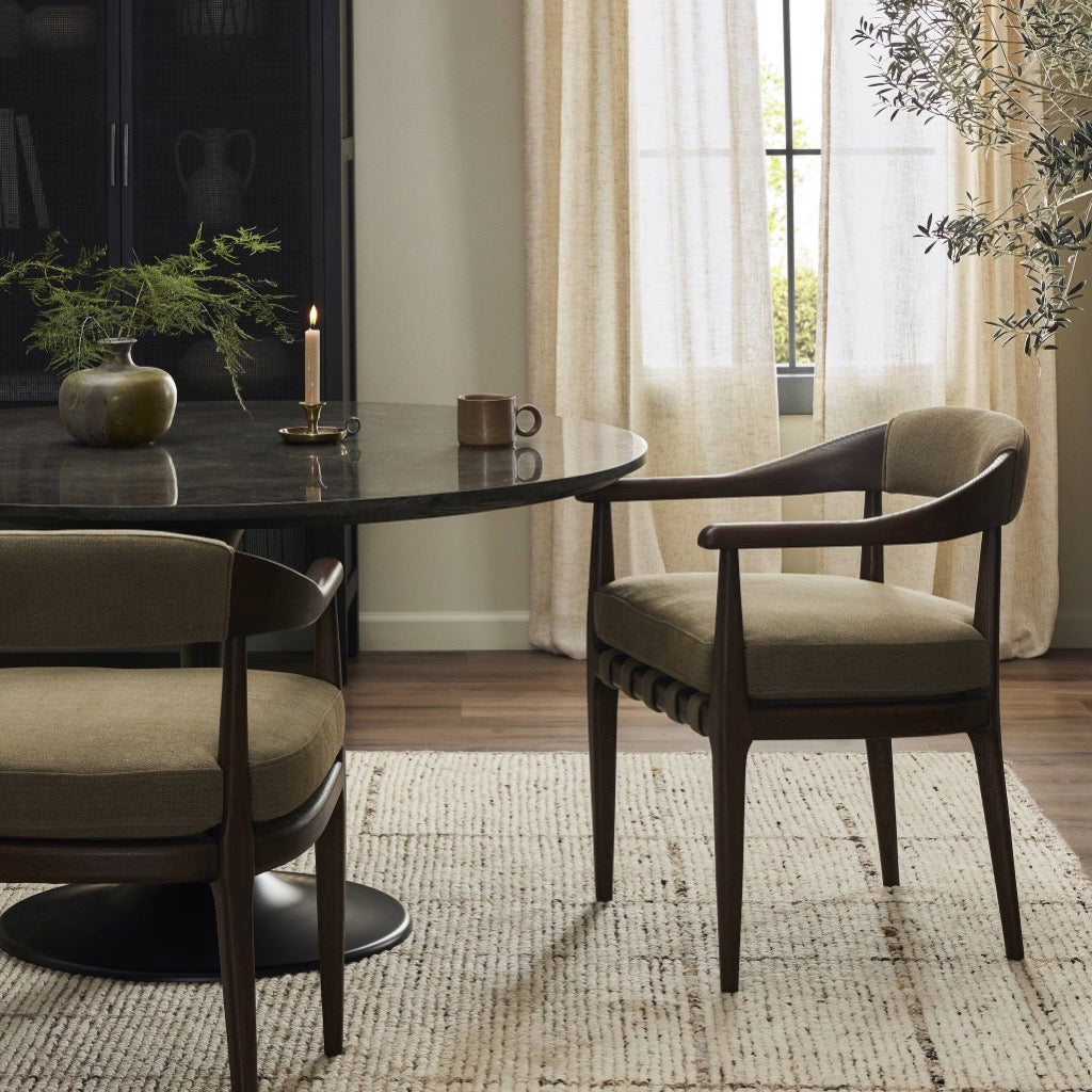 Four Hands Dane Dining Chair - Broadway Olive – Artesanos Design Collection