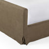 Daphne Slipcover Bed Brussels Coffee Footboard 234702-009