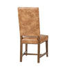 Home Trends and Design Darcy Dining Chair angled back view 