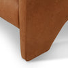 Daria Club Chair Eucapel Cognac Top Grain Leather Legs 238575-003