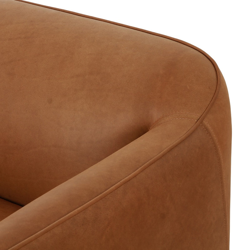 Daria Chair Eucapel Cognac Top Grain Leather Backrest 238575-003
