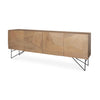 Mercana Darwin Sideboard angled front view 