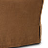 Four Hands Devon Slipcover Swivel Chair back of chair skirt 