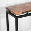 Diorite Copper Accent Table - Artesanos Design Collection - Front Corner Detail