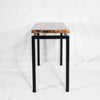 Diorite Copper Console Table - Artesanos Design Collection - End View
