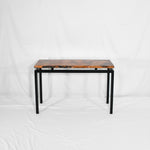 Diorite Copper Sofa Table - Artesanos Design Collection - Front View 2