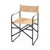 Mercana Direttore Folding Dining Chair angled view 