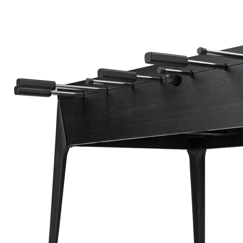 District Eight Foosball Table 251705-002 side with handles view 