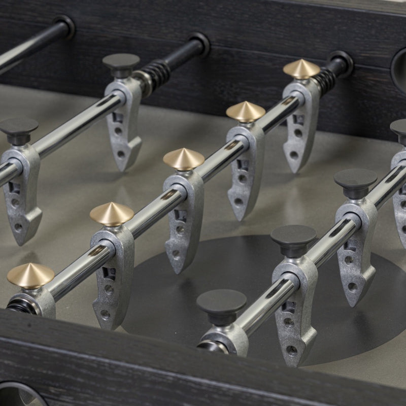 Four Hands District Eight Foosball Table players view 