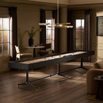 District Eight Large Shuffleboard Table 251712-002 staged view 