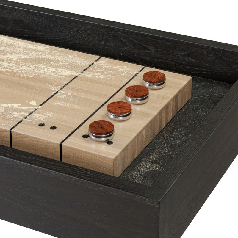 Four Hands District Eight Large Shuffleboard Table board details
