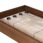 Four Hands District Eight Large Shuffleboard Table laminated solid oak game board 