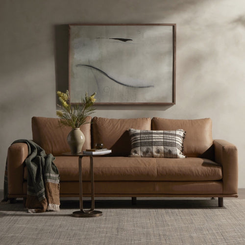Dom Sofa Nantucket Taupe Staged View Four Hands
