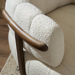 Doss Swivel Chair Altro Snow Staged View Back Four Hands