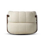 Doss Swivel Chair Altro Snow Back View Four Hands
