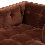 Four Hands Dylan Chaise Surrey Auburn Tufted Seating