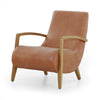 Eddison Chair Palermo Cognac Angled View 226427-005