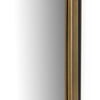 Effie Mirror Raw Antique Brass Iron Side Frame 233245-002