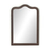 Effie Mirror Rustic Iron Front Facing View Four Hands
