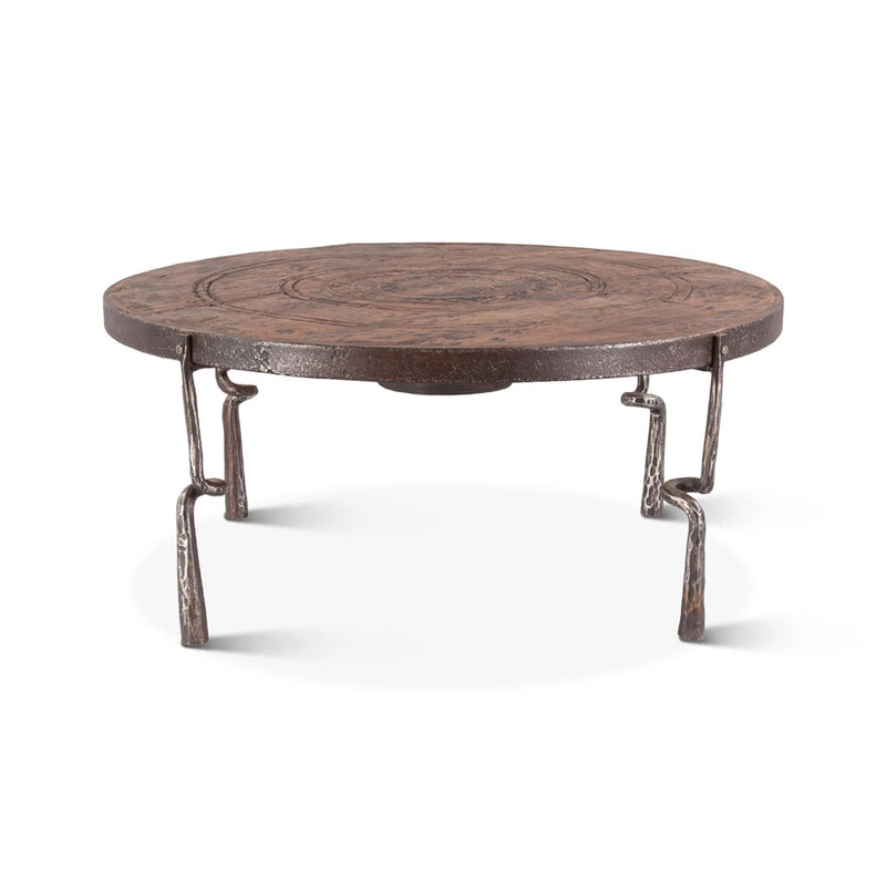 Eiffel Coffee Table with Hammered Legs FEI-RCT front view 
