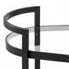 Mercana Eleonore Bar Cart top handle view 