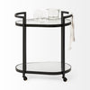 Mercana Eleonore Bar Cart side view 