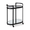Mercana Eleonore Bar Cart angled view 