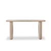 Four Hands Eliza Desk White Oak Front Facing View