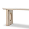 Eliza Desk White Oak Angled View Base 238346-001