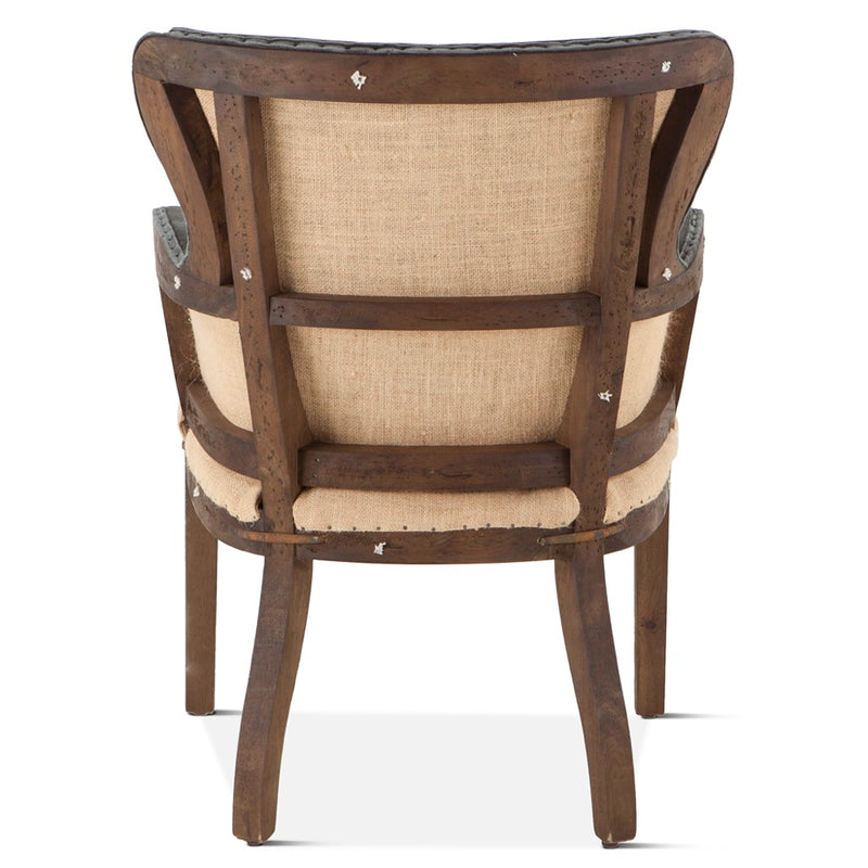 HTD Elizabeth Accent Armchair back view 