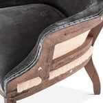 Elizabeth Accent Armchair G205-1110-F1-78 arm detail 