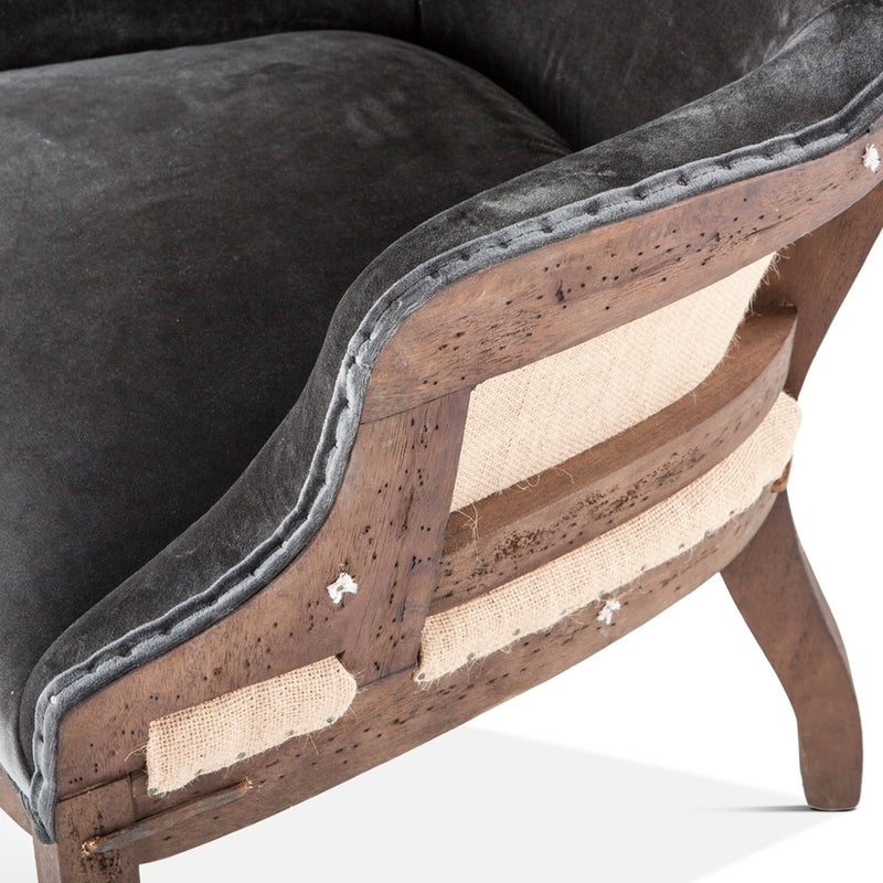 Elizabeth Accent Armchair G205-1110-F1-78 arm detail 