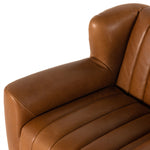 Elora Chair Dakota Tobacco Top Grain Leather Armrest 231386-002

