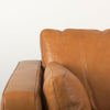 Elton Leather Sofa 69699 back cushion and arm view 
