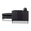 Emery 2-Piece Sectional Sonoma Black Side View 237652-004