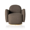 Enya Swivel Chair Gibson Mink Front Facing View 227371-003
