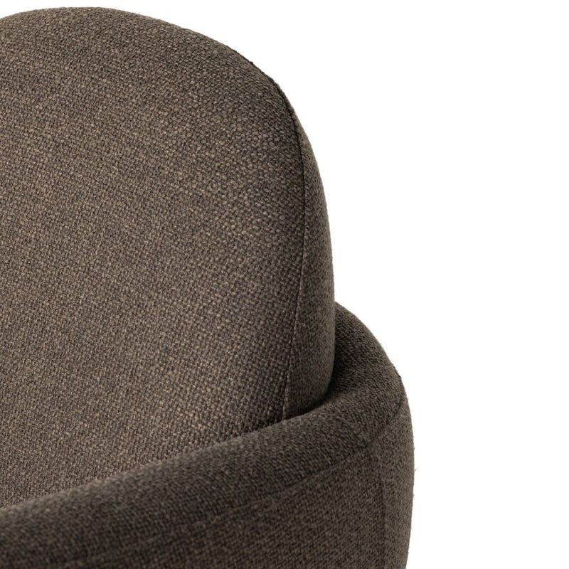 Enya Swivel Chair Gibson Mink Performance Fabric Backrest 227371-003
