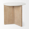 Mercana Enzo Accent Table angled view 
