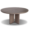 Ernest Round Dining Table 247760-001 angled overhead view 