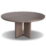 Ernest Round Dining Table 247760-001 angled overhead view 