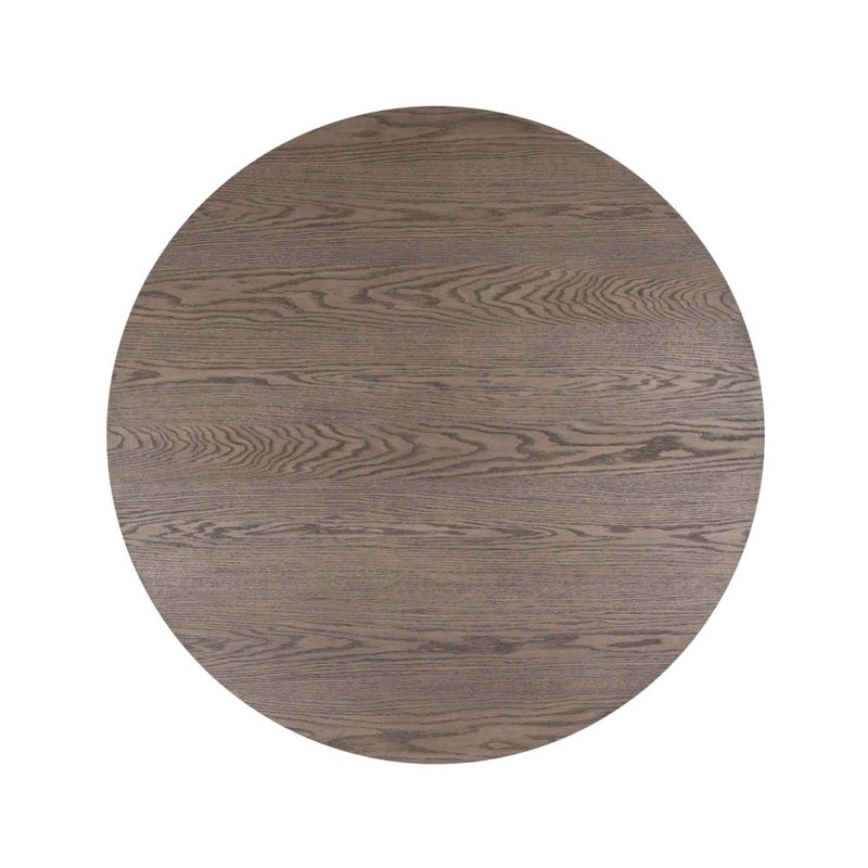 Four Hands Ernest Round Dining Table overhead view 