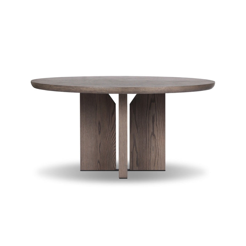Four Hands Ernest Round Dining Table front view 
