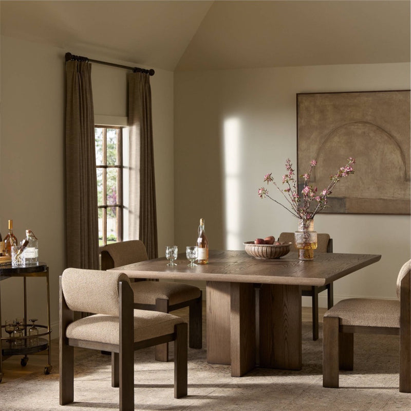Ernest Square Dining Table 249506-001 staged view 
