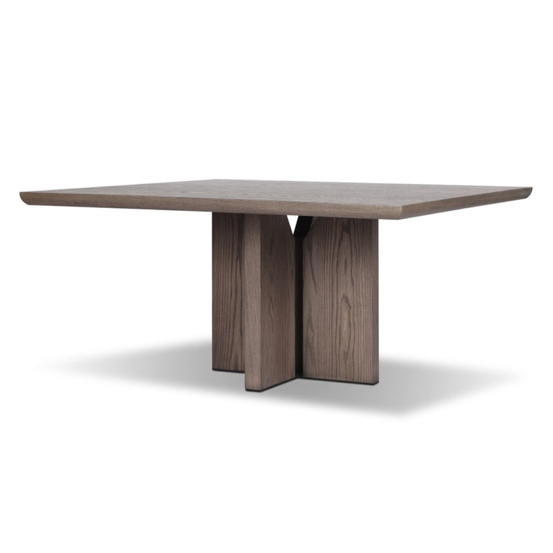 Four Hands Ernest Square Dining Table angled view 