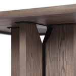 Ernest Square Dining Table 249506-001 underside view 