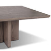 Four Hands Ernest Square Dining Table angled side view