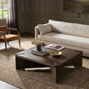 Four Hands Ersa Coffee Table staged view 